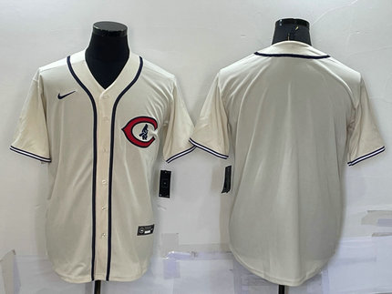 Reds Blank Cream Nike 2022 Field Of Dreams Cool Base Jersey