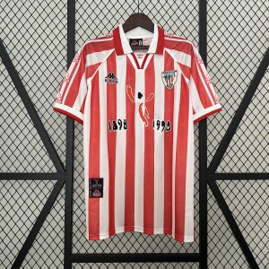 Retro Athletic Bilbao 100th Anniversary Home Stadium Jersey S-XXL
