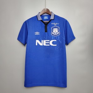Retro Everton 94-95 home Jersey S-XXL