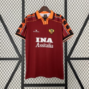 Retro Roma98-99 Home Jersey S-XXL