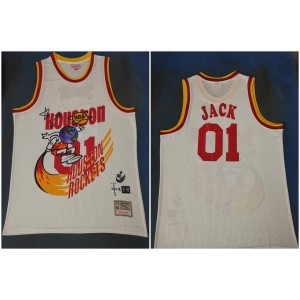Rockets 01 Jack White Travis Scott Mitchell Ness Bleacher Report Jersey