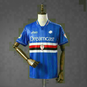 Sampdoria 00-01 Home Retro Jersey Jersey S-XXL