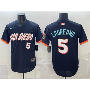 San Diego Padres 5 Laureano Navy 2026 City Connect Cool Base Men Jersey