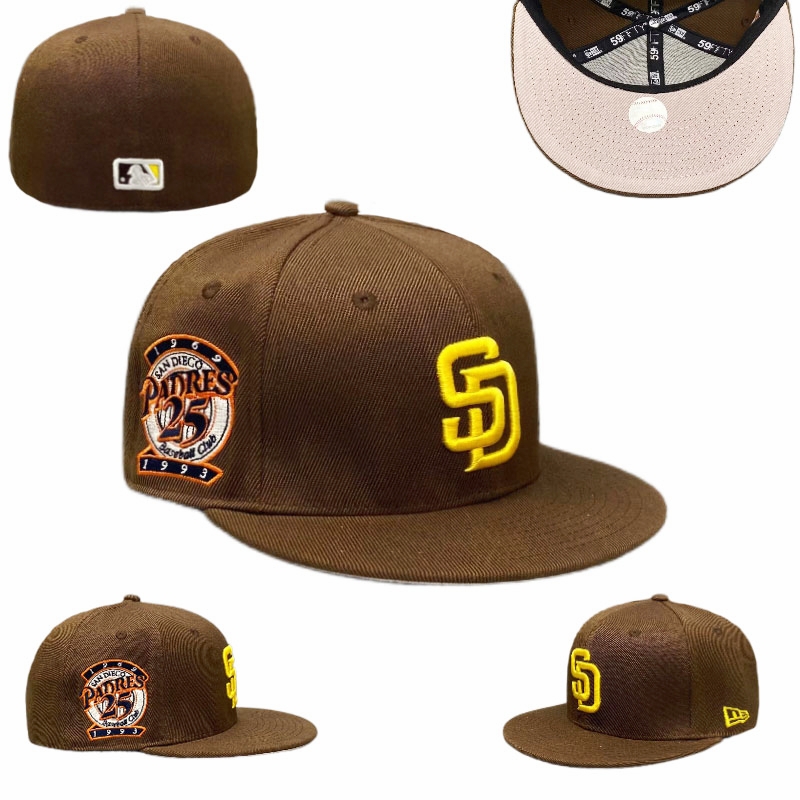San Diego Padres browns fiftted caps sf San Diego Padres browns fiftted caps sf