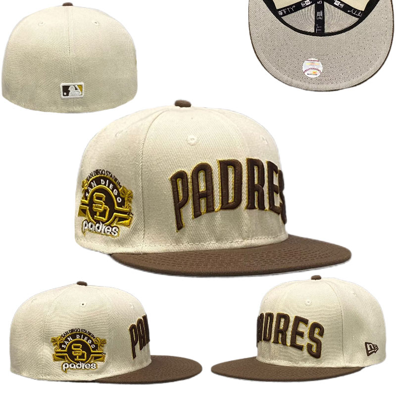 San Diego Padres fiftted caps sf San Diego Padres fiftted caps sf