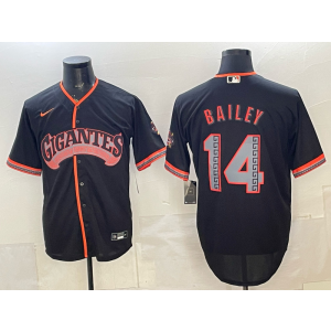 San Francisco Giants 14 Bailey Black 2026 Alternate Cool Base Men Jersey