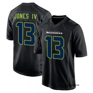 Seattle Seahawks 13 Jones Black Vapor Limited Men Jersey