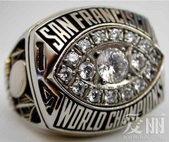 Super Bowl XVI San Francisco 49ers 1981 L.G. Balfour