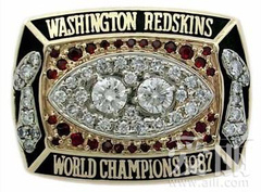 Super Bowl XXII Washington Redskins 1987 Tiffany & Co.