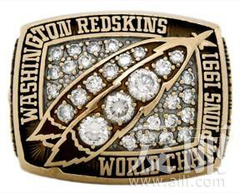 Super Bowl XXVI Washington Redskins 1991 L.G. Balfour