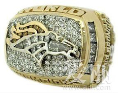 Super Bowl XXXII Denver Broncos 1997 Diamond Cutters Int'l.