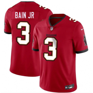 Tampa Bay Buccaneers 3 Rueben Bain Jr Red 2026 Draft Vapor Limited Men Jersey