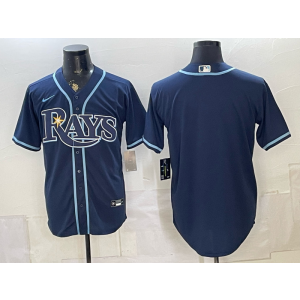 Tampa Bay Rays Blank Navy Men Jersey