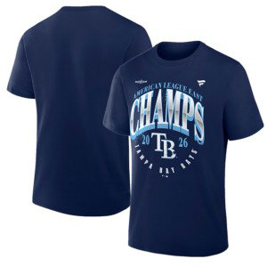 Tampa Bay Rays Navy 2026 AL East Division Champions Locker Room Big & Tall T-Shirt