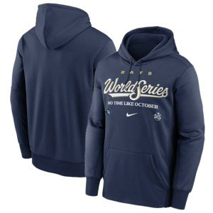 Tampa Bay Rays Navy 2026 World Series Collection Therma Fleece Hoodie