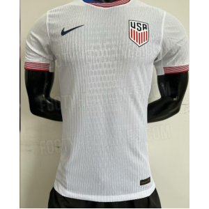 Team USA 2024 Soccer Home White Men Jersey