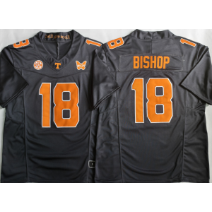 Tennessee Volunteers 18 DeSean Bishop Gray F.U.S.E. Vapor Limited Men Jersey