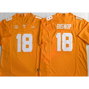 Tennessee Volunteers 18 DeSean Bishop Orange F.U.S.E. Vapor Limited Men Jersey (2)