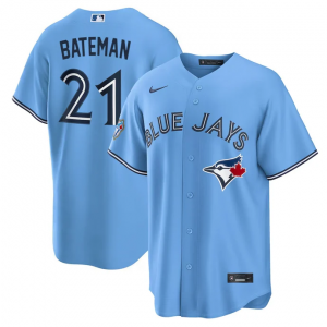 Toronto Blue Jays 21 Bateman Light Blue Men Jersey