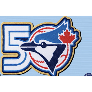 Toronto Blue Jays 50th Patch