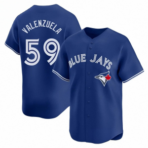 Toronto Blue Jays 59 Brandon Valenzuela Blue Cool Base Men Jersey Toronto Blue Jays 59 Brandon Valenzuela Blue Cool Base Men Jersey