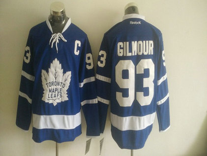 Toronto Maple Leafs #93 Doug Gilmour Royal Blue 2016-17 Mens 100TH