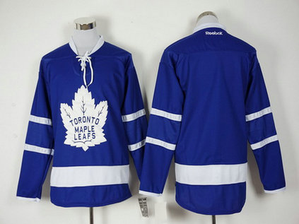 Toronto Maple Leafs Blank Royal Blue 2016-17 Men's 100TH Anniversary