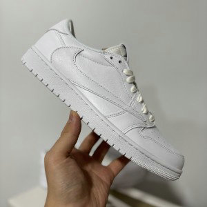 Travis Scott x Nike Air Jordan 1 White Shoes