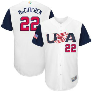 USA Baseball 22 Andrew McCutchen White 2017 World Baseball Classic Jersey USA Baseball 22 Andrew McCutchen White 2017 World Baseball Classic Jersey