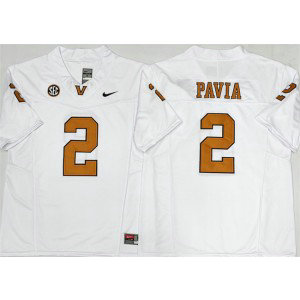 Vanderbilt Commodores 2 Diego Pavia White F.U.S.E. Vapor Limited Men Jersey