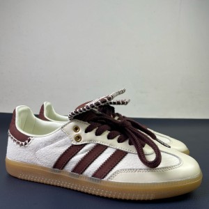 Wales Bonner x Adidas Originals Samba White Brown Shoes