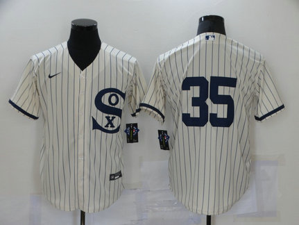 White Sox 35 Frank Thomas Cream Nike 2021 Field Of Dreams Cool Base Jersey White Sox 35 Frank Thomas Cream Nike 2021 Field Of Dreams Cool Base Jersey