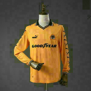 Wolves 98-99 Home Long-Sleeve Retro Jersey Jersey S-XXL