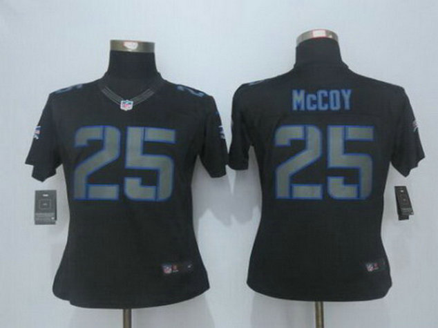 Women's Buffalo Bills #25 LeSean McCoy Nike Black Impact Limited Jersey Women's Buffalo Bills #25 LeSean McCoy Nike Black Impact Limited Jersey