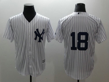 Yankees 18 Didi Gregorius White Cool Base Jersey